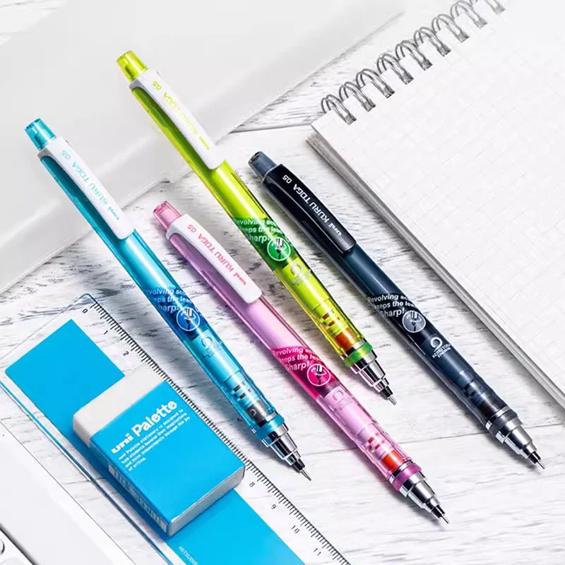 UNI Kurutoga Plus Mechanical Pencil M5-450T - 05mm Automatic Lead Rotation School Supplies - ZOOMNSTORE