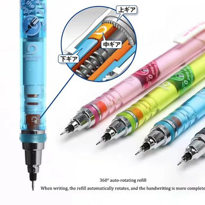 UNI Kurutoga Plus Mechanical Pencil M5-450T - 05mm Automatic Lead Rotation School Supplies - ZOOMNSTORE