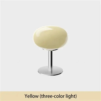 Medieval Cream Glass Lollipop Table Lamp - Retro Home Decor for Living Room Bedroom Study - ZOOMNSTORE