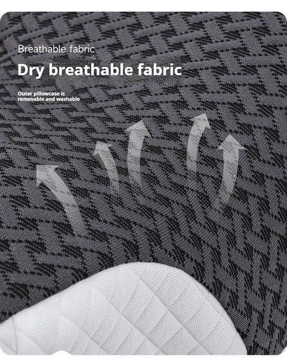 Memory Foam Cervical Pillow - Orthopedic Neck Pain Relief 2 in 1 Contoured Support - ZOOMNSTORE