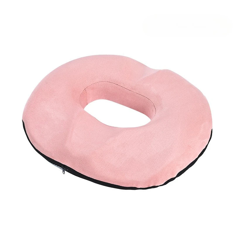 Memory Foam Donut Pillow - Orthopedic Coccyx Tailbone Cushion for Hemorrhoid Relief - ZOOMNSTORE