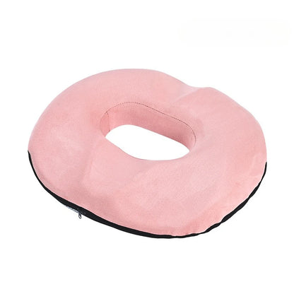 Memory Foam Donut Pillow - Orthopedic Coccyx Tailbone Cushion for Hemorrhoid Relief - ZOOMNSTORE