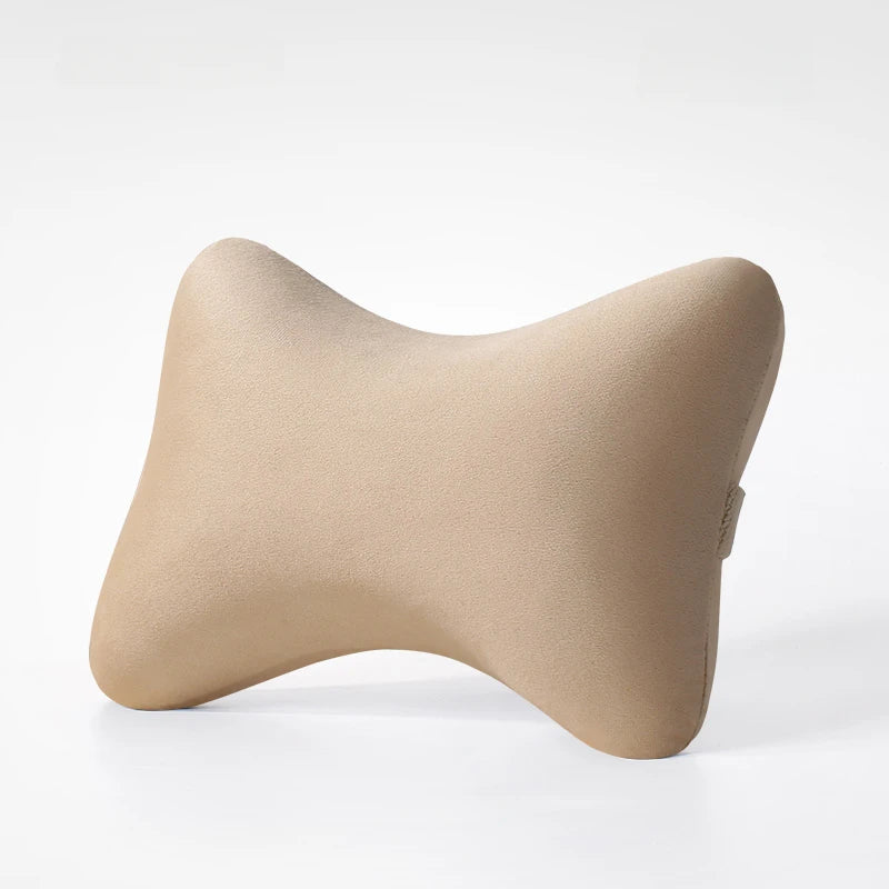 Memory Foam Neck Pillow - Adjustable Car Seat Cushion With Waist Support - ZOOMNSTORE