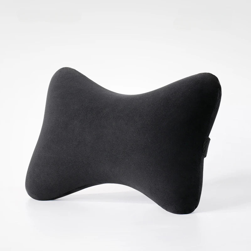 Memory Foam Neck Pillow - Adjustable Car Seat Cushion With Waist Support - ZOOMNSTORE