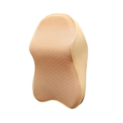 Memory Foam Neck Pillow - Breathable Car Headrest Cushion for Travel Support - ZOOMNSTORE