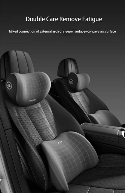 Memory Foam Neck Pillow Car Neck Cushion Auto Seat Headrest Soft Waist Cushion - ZOOMNSTORE