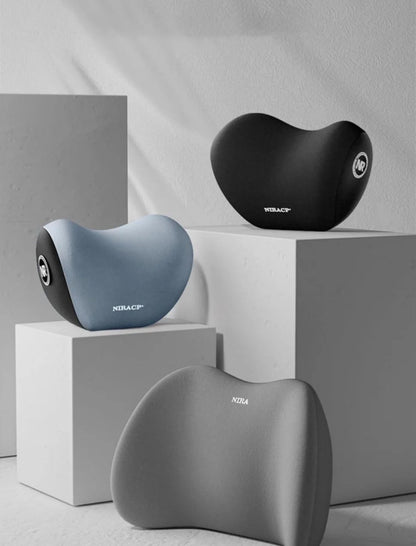 Memory Foam Neck Pillow Car Neck Cushion Auto Seat Headrest Soft Waist Cushion - ZOOMNSTORE