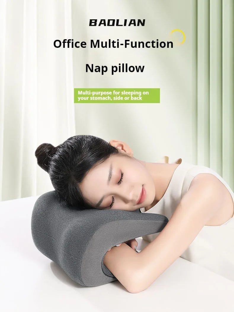 Memory Foam Neck Pillow - Ergonomic Headrest Pillow for Office Chair | Neck Support Cushion - ZOOMNSTORE