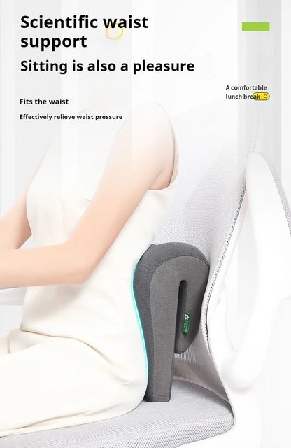 Memory Foam Neck Pillow - Ergonomic Headrest Pillow for Office Chair | Neck Support Cushion - ZOOMNSTORE