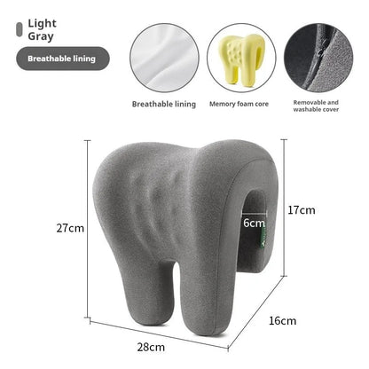 Memory Foam Neck Pillow - Ergonomic Headrest Pillow for Office Chair | Neck Support Cushion - ZOOMNSTORE