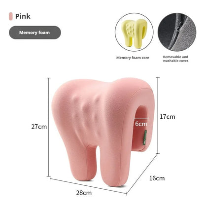 Memory Foam Neck Pillow - Ergonomic Headrest Pillow for Office Chair | Neck Support Cushion - ZOOMNSTORE