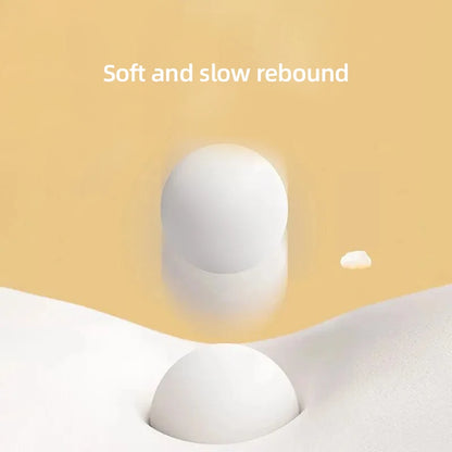 Memory Foam Office Cushion – Ergonomic Seat Pad With Tailbone Support Pillow - ZOOMNSTORE