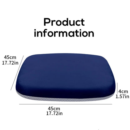 Memory Foam Seat Cushion - Ergonomic Office Chair Pad for Hemorrhoid Relief - ZOOMNSTORE