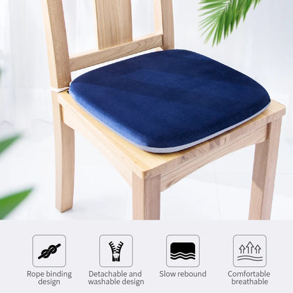 Memory Foam Seat Cushion - Ergonomic Office Chair Pad for Hemorrhoid Relief - ZOOMNSTORE