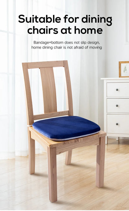 Memory Foam Seat Cushion - Ergonomic Office Chair Pad for Hemorrhoid Relief - ZOOMNSTORE