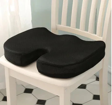 Memory Foam Seat Cushion – Ergonomic Office Cushion With Pressure Relief & Mesh Cover - ZOOMNSTORE