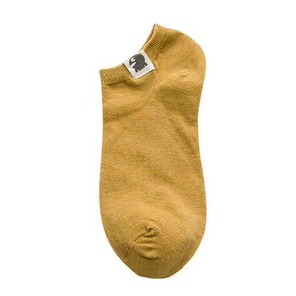 Men Ankle Socks 10 Pairs | Large Size Thin Low Cut Cotton Spandex Summer Breathable Casual Wear - ZOOMNSTORE