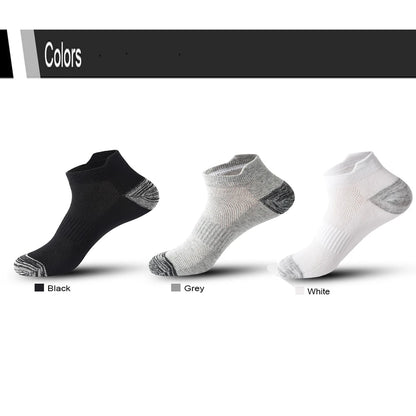 Men Ankle Socks – Breathable Summer Mesh Sports Socks, Plus Size 44-48 - ZOOMNSTORE