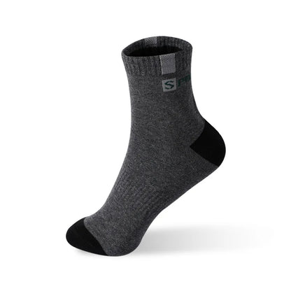 Mens Bamboo Fiber Socks - Breathable Deodorant Sports  Business Socks Size 37-43 - 510 Pairs for AutumnWinter - ZOOMNSTORE