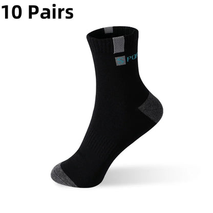 Mens Bamboo Fiber Socks - Breathable Deodorant Sports  Business Socks Size 37-43 - 510 Pairs for AutumnWinter - ZOOMNSTORE