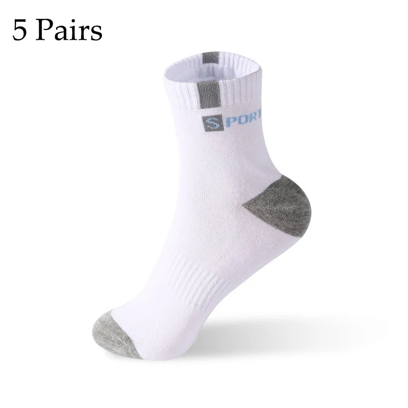 Mens Bamboo Fiber Socks - Breathable Deodorant Sports  Business Socks Size 37-43 - 510 Pairs for AutumnWinter - ZOOMNSTORE
