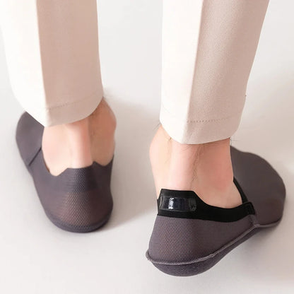 Mens Invisible Boat Socks - Thin Breathable Casual Summer Socks - ZOOMNSTORE