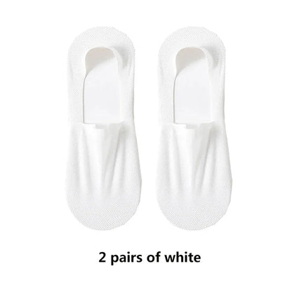 Mens Invisible Boat Socks - Thin Breathable Casual Summer Socks - ZOOMNSTORE