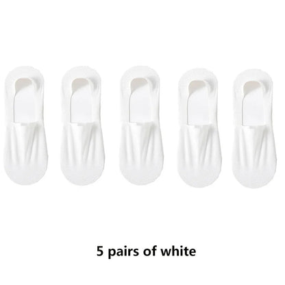 Mens Invisible Boat Socks - Thin Breathable Casual Summer Socks - ZOOMNSTORE