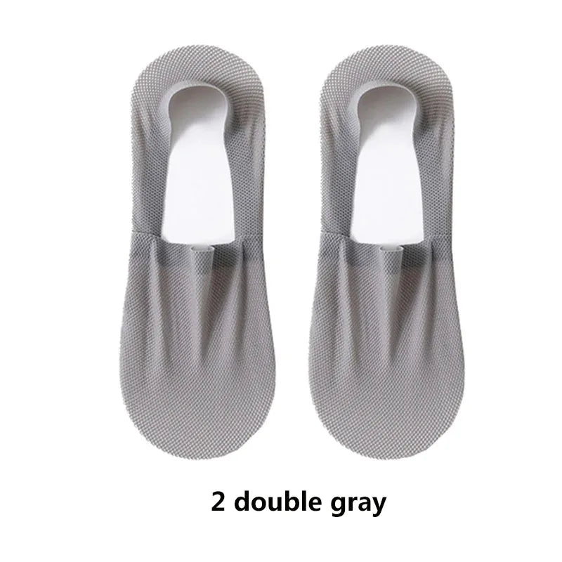 Mens Invisible Boat Socks - Thin Breathable Casual Summer Socks - ZOOMNSTORE