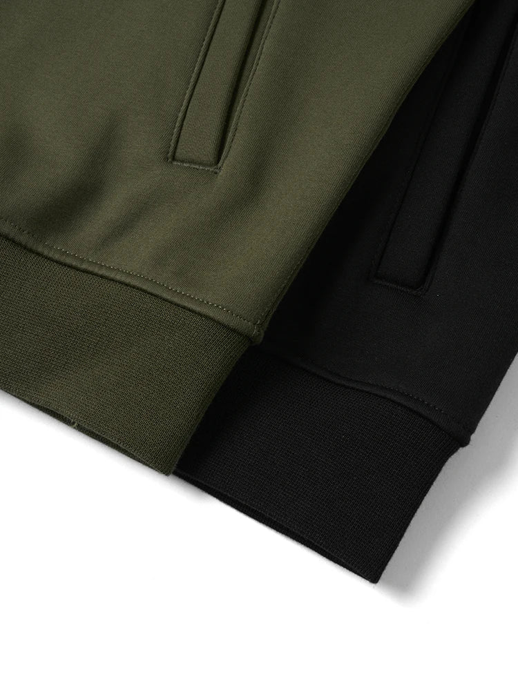 Oversize Antistatic Fleece Liner Jacket - Mens Warm Baseball Bomber Coat - ZOOMNSTORE