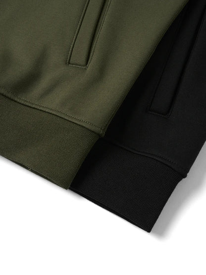 Oversize Antistatic Fleece Liner Jacket - Mens Warm Baseball Bomber Coat - ZOOMNSTORE