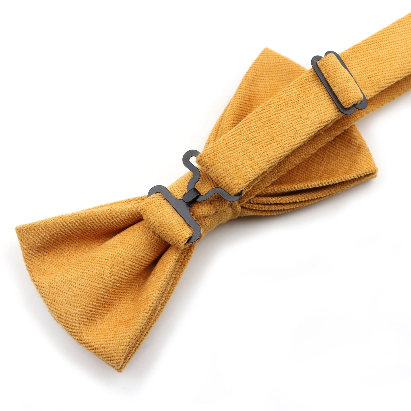 Solid Color Suede Bow Tie - Classic Men  Kids Bowknot for Weddings - ZOOMNSTORE