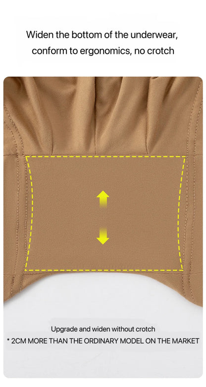 Men Boxer Shorts - Breathable Polyester Boxers With U Convex Design, Large Size 4XL - ZOOMNSTORE
