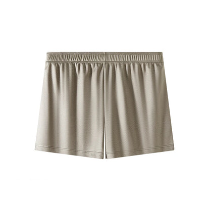 Men Breathable Boxer Shorts - Seamless Ice Silk Underwear, Smooth Satin Boxers - ZOOMNSTORE