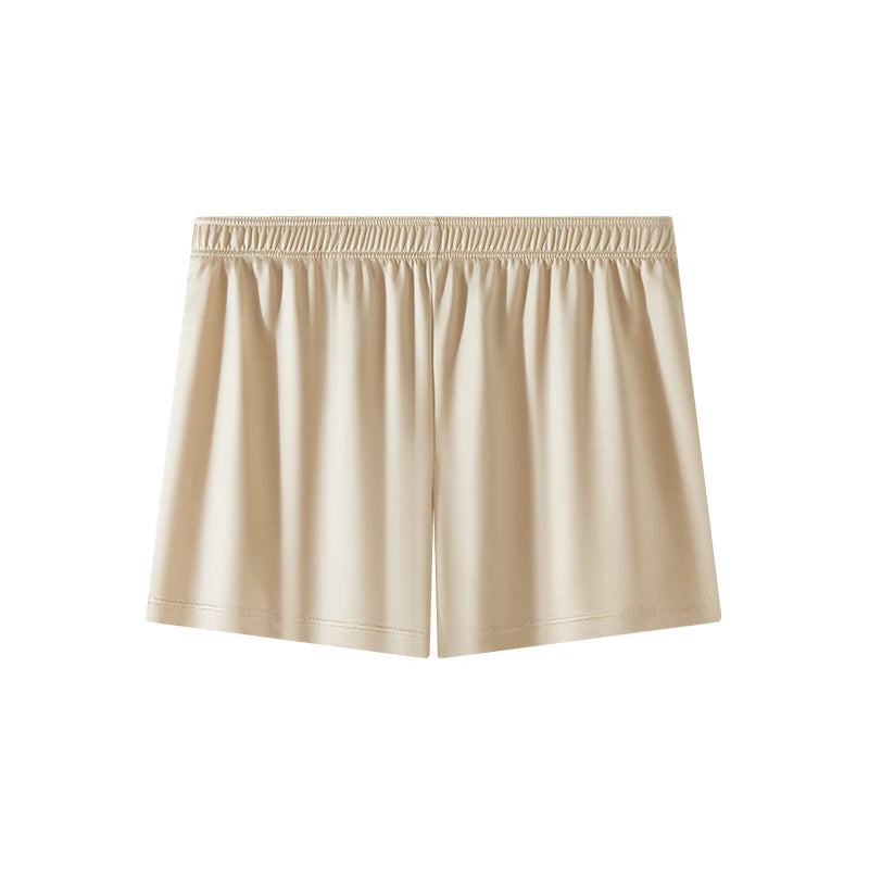 Men Breathable Boxer Shorts - Seamless Ice Silk Underwear, Smooth Satin Boxers - ZOOMNSTORE