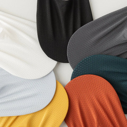 Men Breathable Socks - Summer Mesh Knit Thin Cotton Non Slip Invisible Socks - ZOOMNSTORE