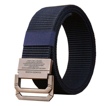 Luxury Mens Tactical Nylon Belt - Fashionable Military Sports Strap - ZOOMNSTORE