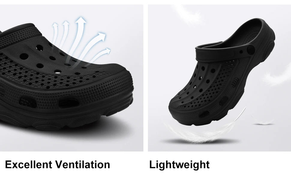 Men Casual Clogs - Lightweight Summer Beach Slippers | Soft EVA Non-Slip Shoes - ZOOMNSTORE