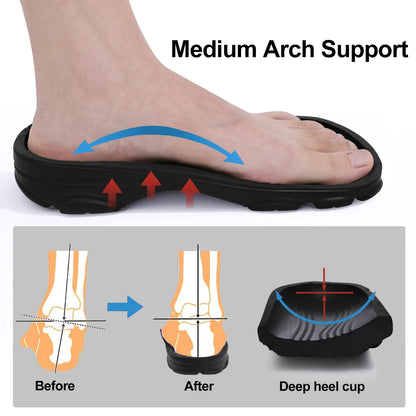 Men Casual Clogs - Lightweight Summer Beach Slippers | Soft EVA Non-Slip Shoes - ZOOMNSTORE