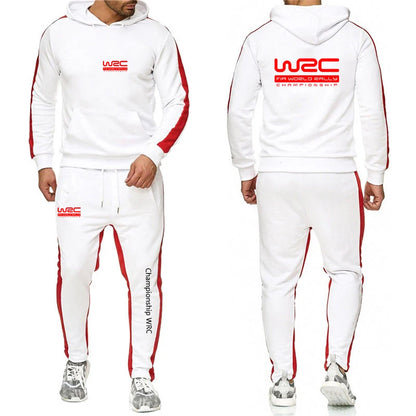 Men Casual Hoodie Set - Autumn Sweatpant Set & Harajuku Jacket Men | WRC Rally Suit - ZOOMNSTORE