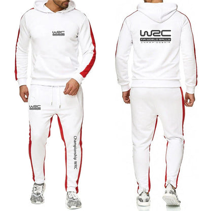 Men Casual Hoodie Set - Autumn Sweatpant Set & Harajuku Jacket Men | WRC Rally Suit - ZOOMNSTORE