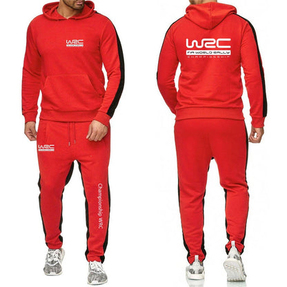 Men Casual Hoodie Set - Autumn Sweatpant Set & Harajuku Jacket Men | WRC Rally Suit - ZOOMNSTORE