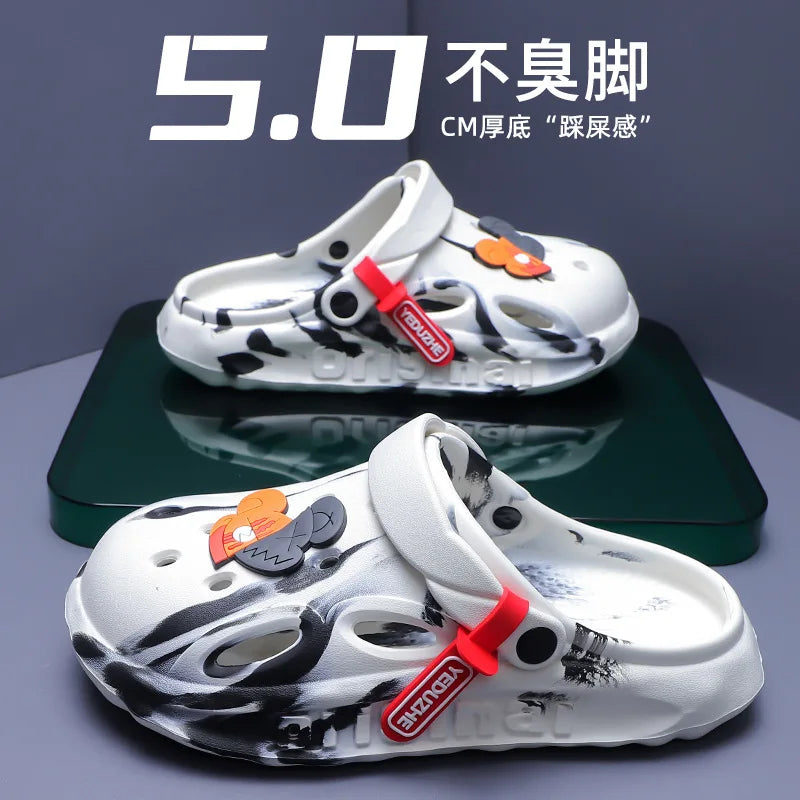 Men Casual Sandals - Lightweight EVA Injection Footwear Beach Clogs & Slides - ZOOMNSTORE