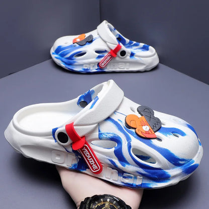 Men Casual Sandals - Lightweight EVA Injection Footwear Beach Clogs & Slides - ZOOMNSTORE