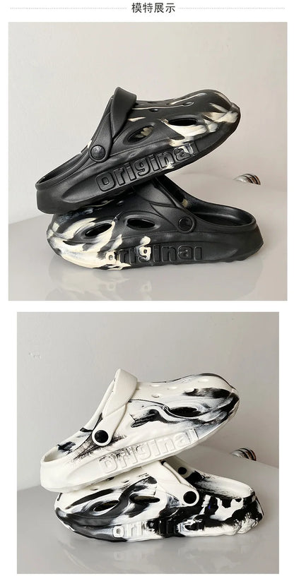 Men Casual Sandals - Lightweight EVA Injection Footwear Beach Clogs & Slides - ZOOMNSTORE