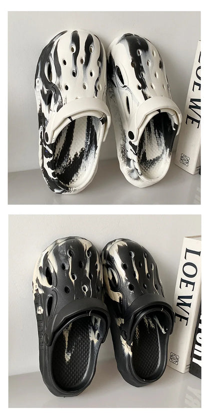 Men Casual Sandals - Lightweight EVA Injection Footwear Beach Clogs & Slides - ZOOMNSTORE