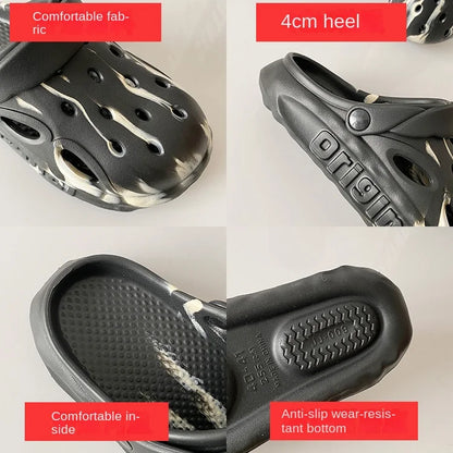 Men Casual Sandals - Lightweight EVA Injection Footwear Beach Clogs & Slides - ZOOMNSTORE