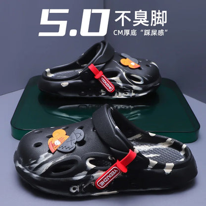 Men Casual Sandals - Lightweight EVA Injection Footwear Beach Clogs & Slides - ZOOMNSTORE