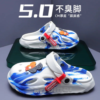 Men Casual Sandals - Lightweight EVA Injection Footwear Beach Clogs & Slides - ZOOMNSTORE