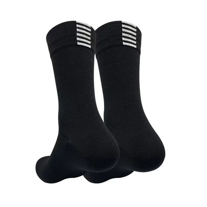 Men Cycling Socks | Summer Breathable Mesh Bike Socks - Quick Dry Mid Tube Sports - ZOOMNSTORE